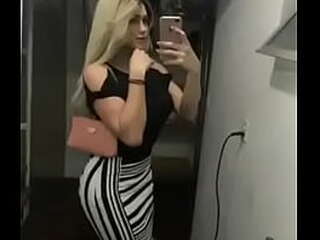 chrissy's cocoa buttery drag queen whoredom strokes pink shemale clit