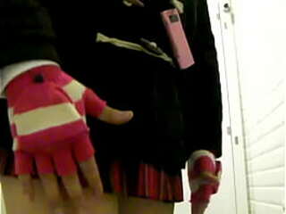 casey kisses touching her inner self