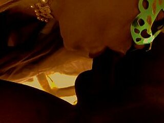 blonde milf tranny gets anal fucked by a hairy man