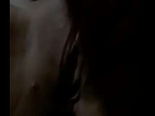 tattooed shemale strokes her big cock and fists her big asshole