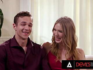 blonde shemale having sex with her boy