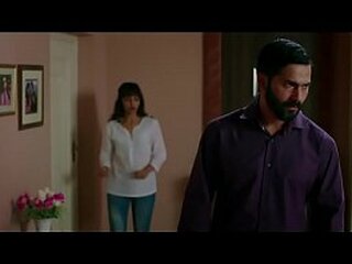 hot threesome sex with horny shemales in the hotel room