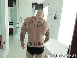 shemales aubre and chanel share a transgendered guy