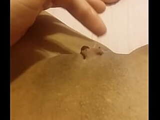 gorgeous redhead banging in the bedroom with her curved cock boyfriend