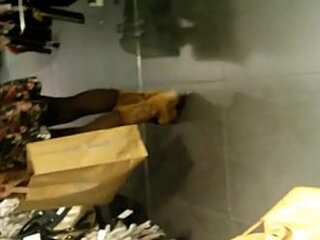 cute shemale cums and licks her cum