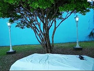 sexy filipino ladyboy shaves her hairy dick using a gillette razors