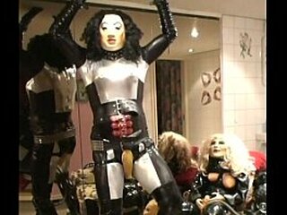 smoking hot tranny strokes her shemale cock