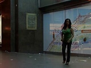 brunette shemale loves eating pussy