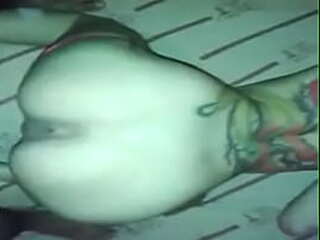 gorgeous tranny showing off and wanking off on webcam