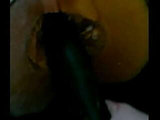 black cucumber , inside a tigh pumpkind