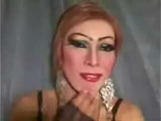 beautiful ass shemale with a cute butt plug & dildos