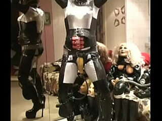 busty shemale double Fucking - unforgettable cock-stuffing and squirting orgy