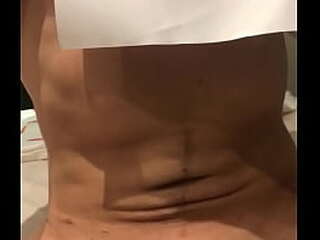 oily shemale strokes herself to a nice cumshot