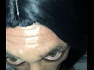 shemale blackula analfingers and masturbates